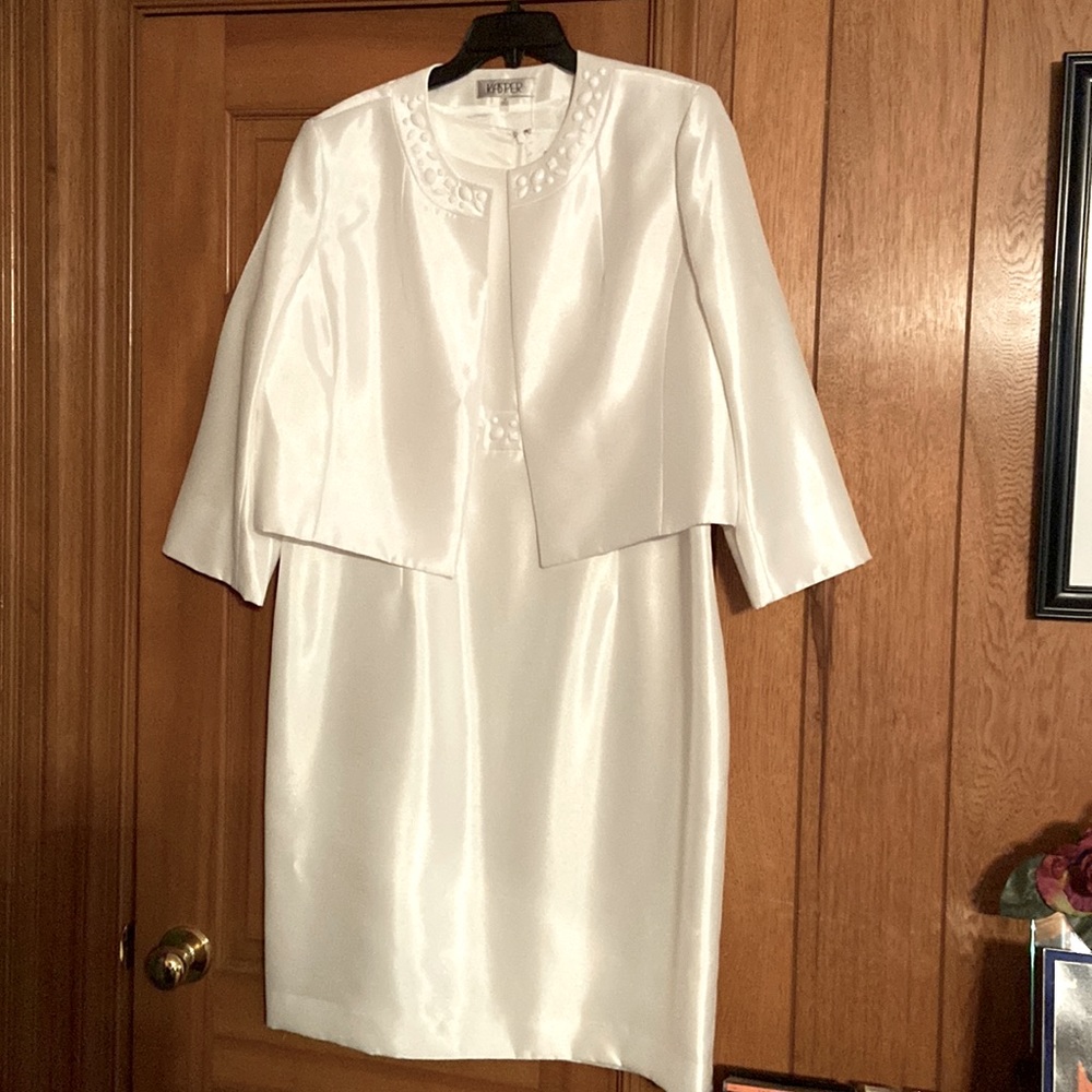 Vanilla Ice 2 Piece White Dress